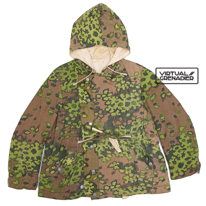 Waffen-SS Reversible Winter Parka In Oak Leaf Spring Pattern Camouflage ...